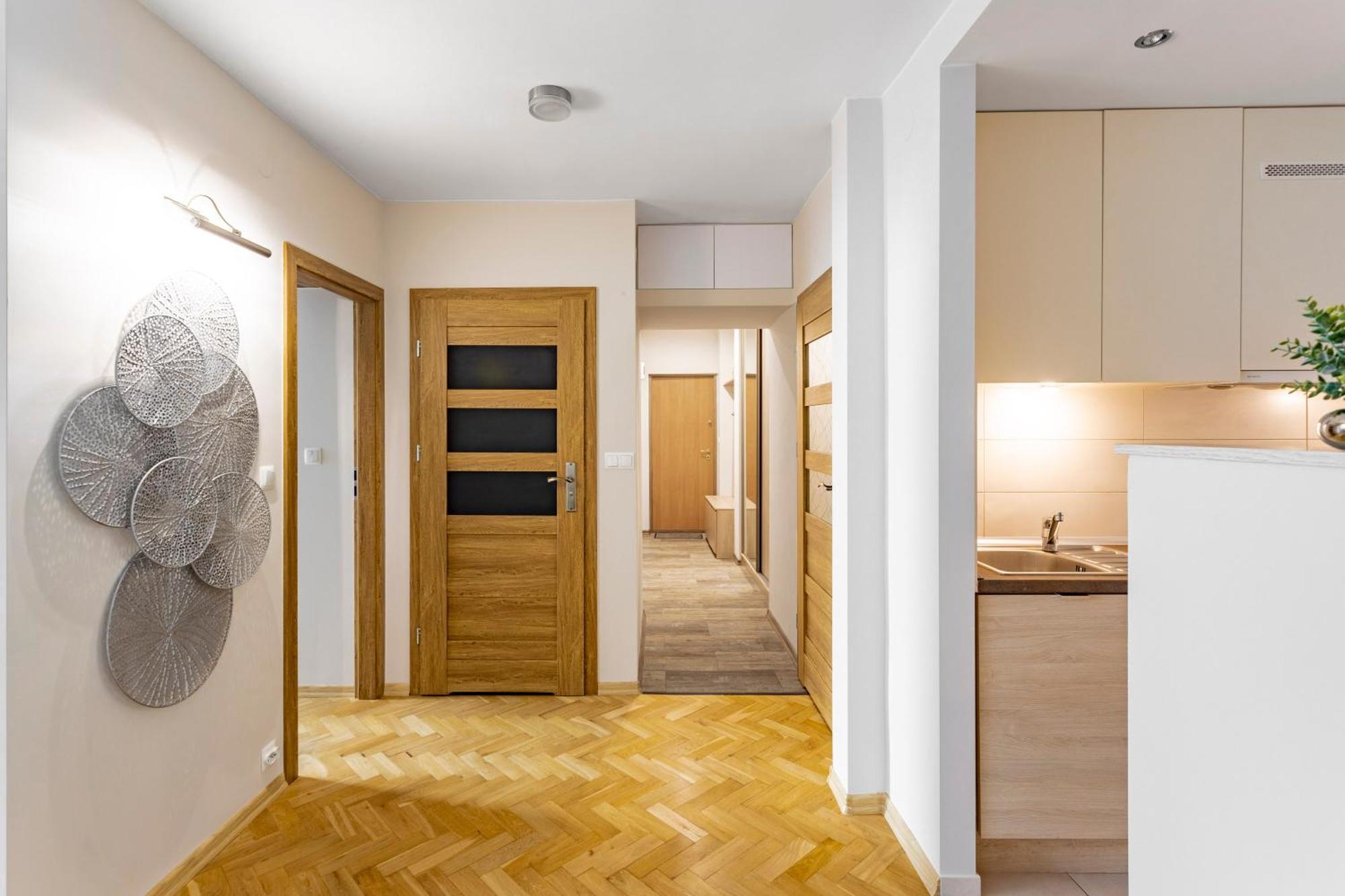 Hala Mirowska Apartments Warschau Zimmer foto